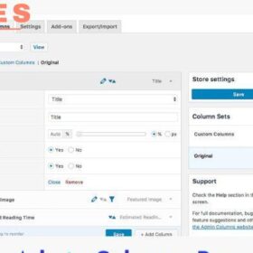 Admin Columns Pro