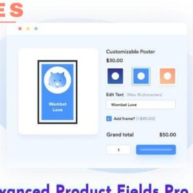 Advanced Product Fields Pro