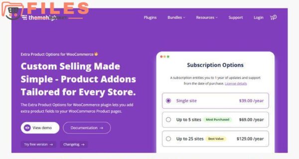 Extra Product Options for WooCommerce PRO