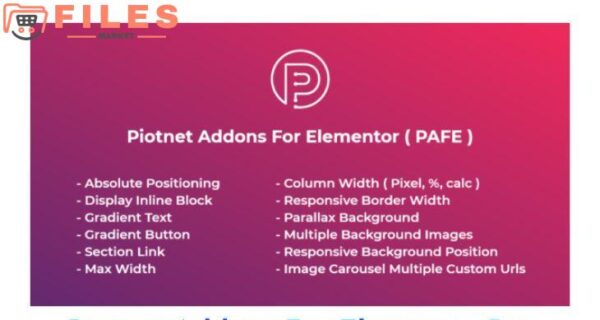 Piotnet Addons For Elementor Pro