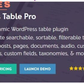 Posts Table Pro
