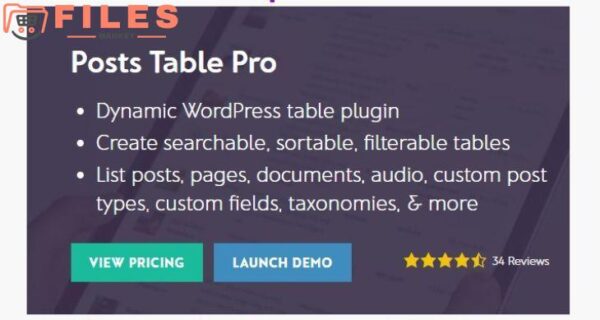 Posts Table Pro