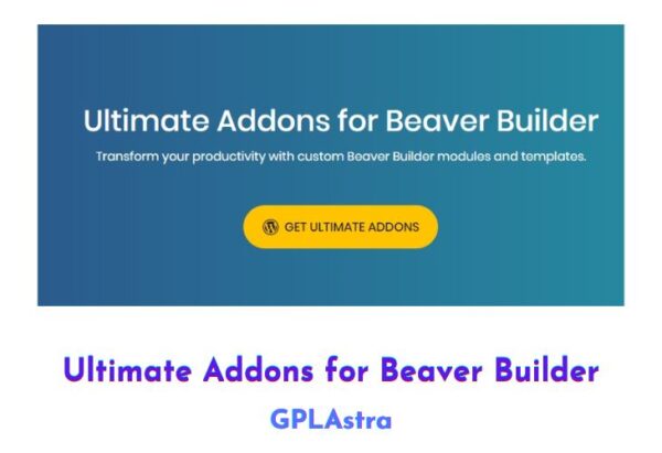 Ultimate Addons for Beaver Builder
