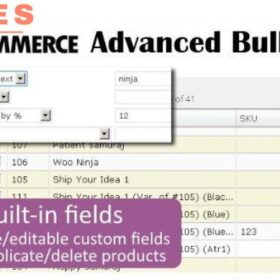 WooCommerce Advanced Bulk Edit