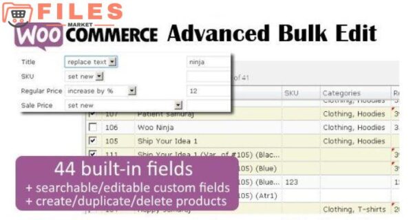 WooCommerce Advanced Bulk Edit