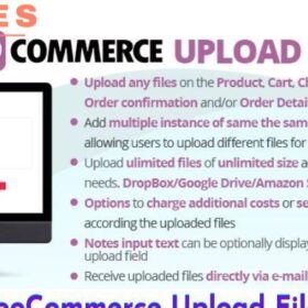 WooCommerce Upload Files