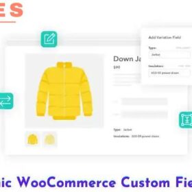 Iconic WooCommerce Custom Fields for Variations